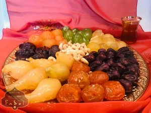Platou Fructe Confiate