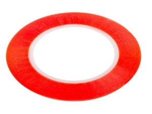 DUBLU ADEZIV 1MM ROSU