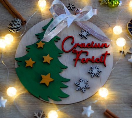 Decoratiune usa - Craciun