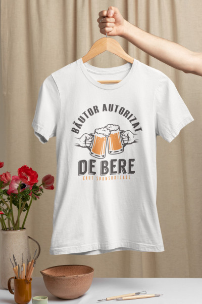 Tricou personalizat - Bautor autorizat de bere
