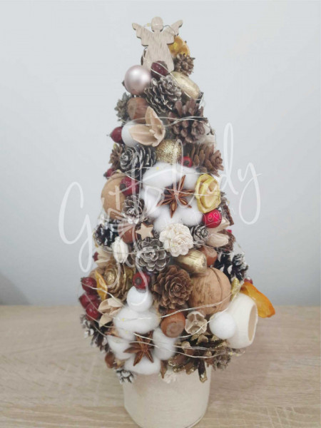 Ornament mini brad Craciun 