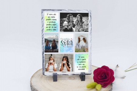 Placheta personalizata - cea mai buna sora