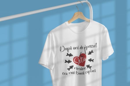 Tricou pescar captura