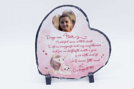 Placheta personalizata - fiica