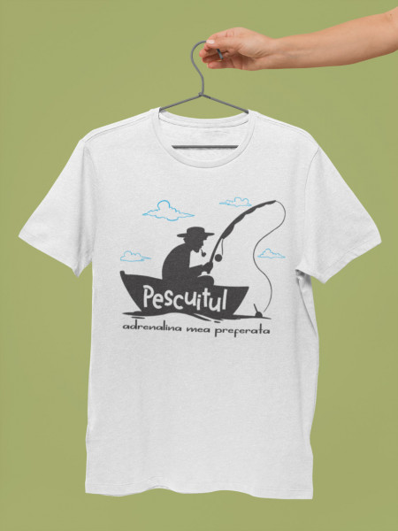 Tricou pescar adrenalina