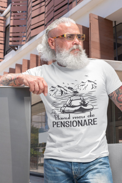 Tricou pescar pensionare