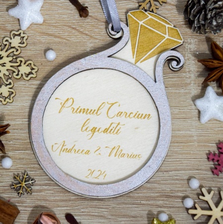 Ornament Craciun - Primul Craciun Logoditi