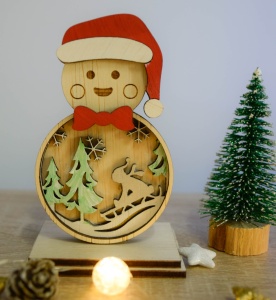 decoratiune craciun om zapada