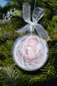 Glob personalizat  - ornament craciun