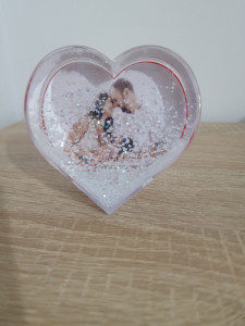 glob birou inima personalizat