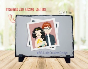 Placheta ardezie - Personalizarea ta