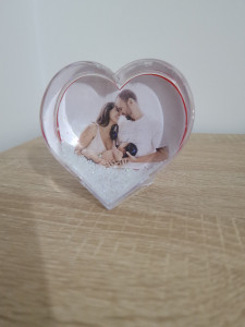glob birou inima personalizat