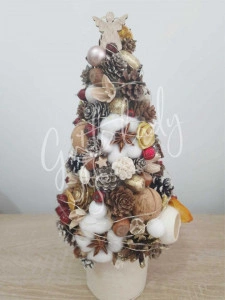 Ornament mini brad Craciun 