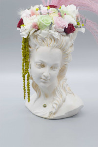 Aranjament floral statueta - Img 2