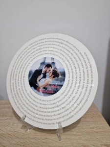 Plachetă personalizată - Melodia noastră - Img 2