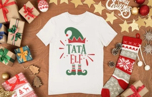 Tricou personalizat - tata elf