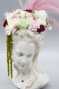Aranjament floral statueta - Img 3