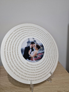 Plachetă personalizată - Melodia noastră - Img 3