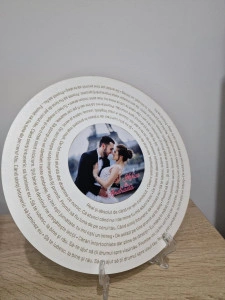 Plachetă personalizată - Melodia noastră - Img 3