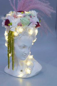 Aranjament floral statueta - Img 4