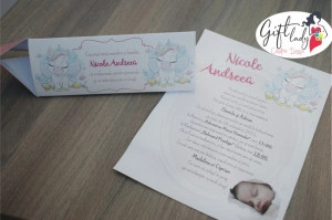 Invitatie botez unicorn