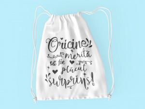 Rucsac personalizat
