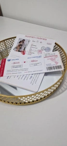 invitatie nunta pasaport