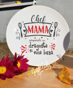 Farfurie personalizata - Chef