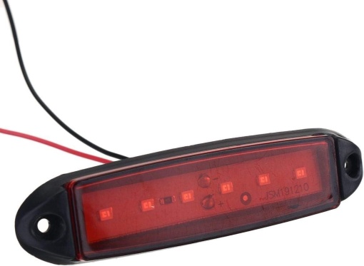 Lampa Led Camion Rosu 24V