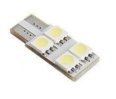 Led Auto T10 Canbus cu 4 SMD