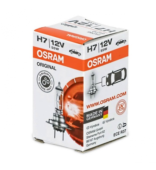 Bec Halogen Osram Original H7 12V 55W P43T