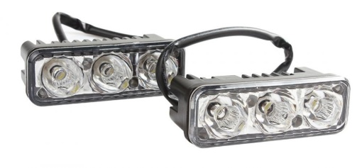 Lumini de zi DRL 3 led-3W 12V-24V Epistar