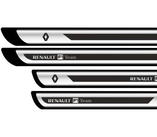 Set Protectii Praguri Crom - Renault
