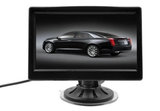 Display Auto LCD 4.3 Inch D701 Cu Ventuza Pentru Parbriz
