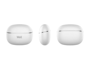 Căști Bluetooth TWS In-Ear Well Shake, Alb, Noise Cancelling (ANC) - Img 5