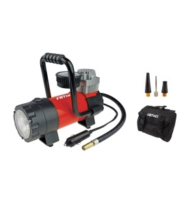 Compresor Auto 7 Bari 100 PSI 12V Cu Lanterna - Img 4
