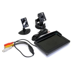 Display Auto LCD De 5 inch D706-B Cu Ventuza Pentru Parbriz - Img 3