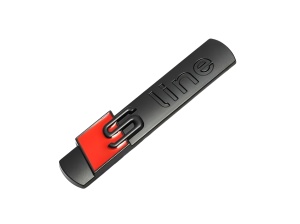 Emblema S-Line 3D Neagra