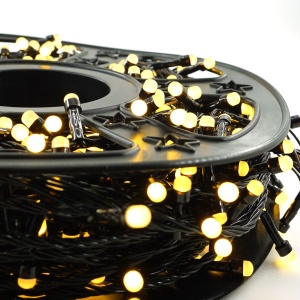 Instalatie Craciun Liniara, 498 LED, 50 M, Alb Cald - Img 2