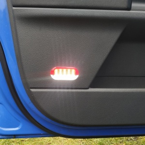 Lampi Led Portiera Volkswagen Golf, Bora, Jetta, Polo, Touran, Sharan - Img 4