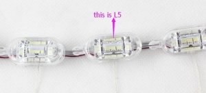 Lumini de zi flexibile cu semnalizare cu 16 module cu leduri V1 - Img 4
