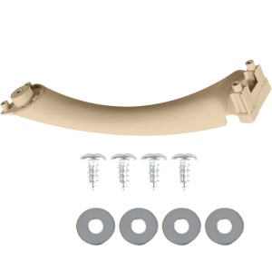 Maner Interior Portiera Stanga Spate, Crem, Pentru BMW Seria 3 E90, E91, E92, E93 - Img 3