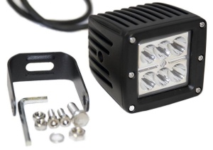 Proiector LED Auto Offroad 18W/12V-24V, Patrat, 1320 Lumeni, Spot Beam 8 Grade - Img 2