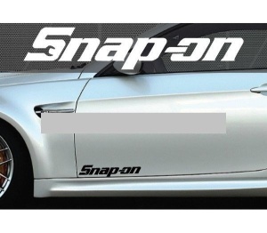 Set 2 buc. sticker auto lateral - Snap-on