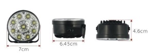 Set 2 Lumini De Zi Rotunde 9 Led 0.5W 12V - Img 6