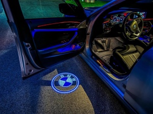 Set 2 Proiectoare Portiera LED Logo Dedicate BMW Seria 3, Seria 5, Seria 6, Seria 7 - Img 4