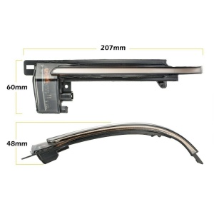 Set 2 Semnalizari Oglinda Led Dinamice Audi A3, A4, A5, A6, A8, Q3 - Img 6
