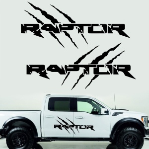 Set 2 Stickere Raptor Claw Scratch - Img 1