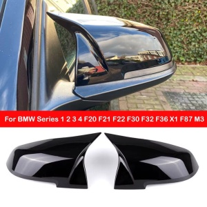 Set Capace Oglinda Batman Style Pentru BMW Seria 3 F30, F31, Seria 1 F20, Seria 4 F32, Seria 2 F22 - Img 2