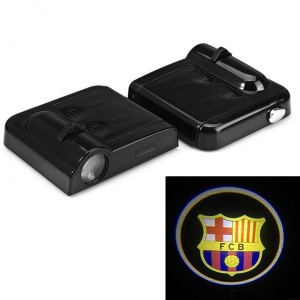Set Proiectoare Led Logo Universale FC Barcelona - Img 1